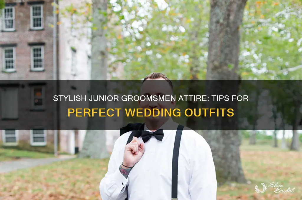 what do junior groomsmen wear