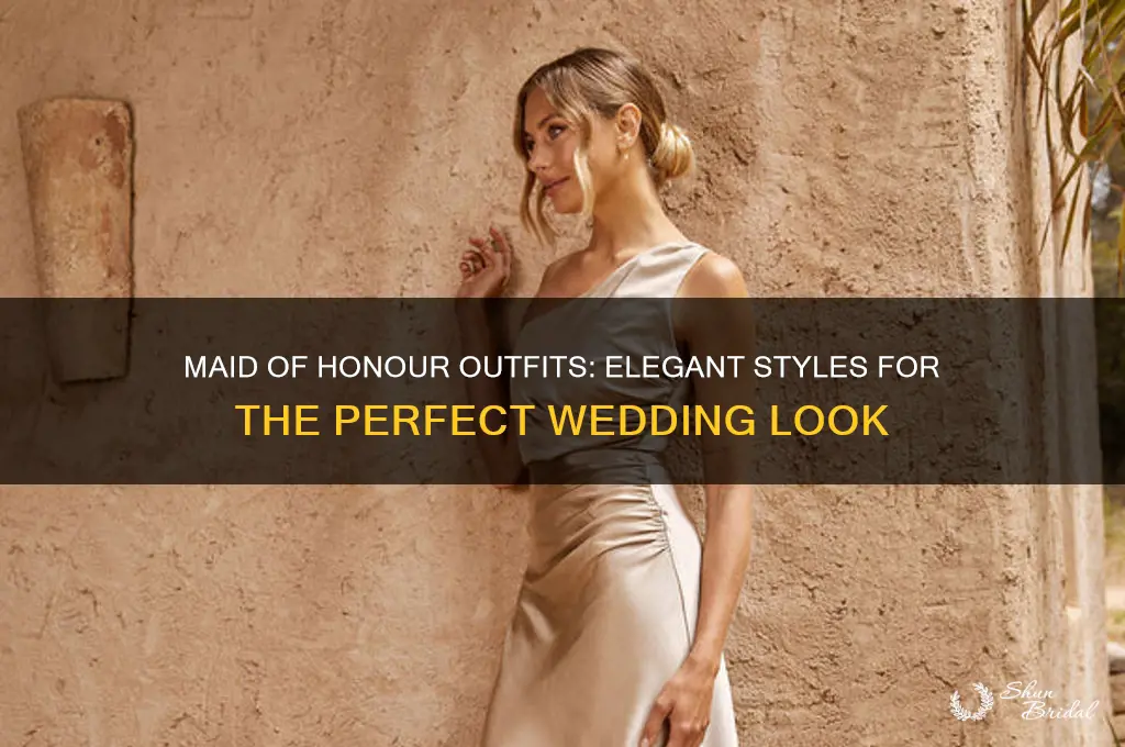 what do maid of honour wear
