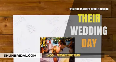 Wedding Day Signatures: What Married Couples Sign and Why It Matters