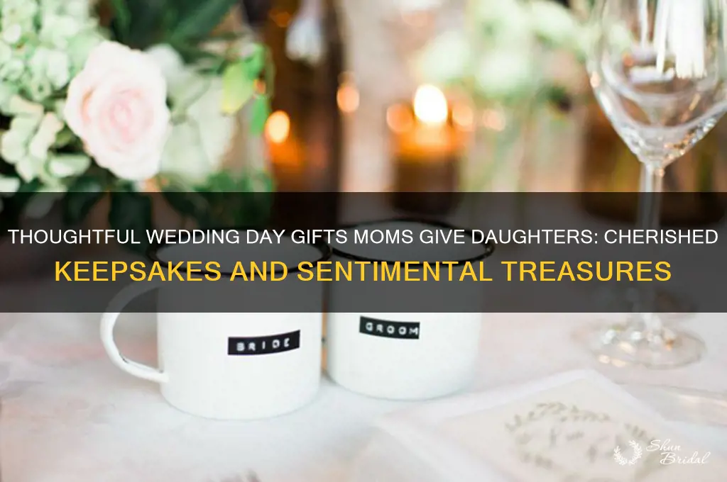 what do moms buy their daughters on their wedding day