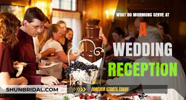 Mormon Wedding Receptions: Food and Drinks Explained