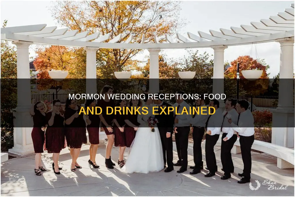what do mormons serve at a wedding reception