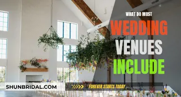 Wedding Venue Inclusions: What's Covered?