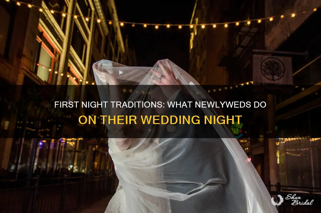 what do newlyweds do on their wedding night
