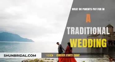 Traditional Wedding Costs: What Parents Typically Pay For Explained