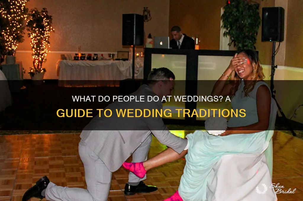 what do people at wedding