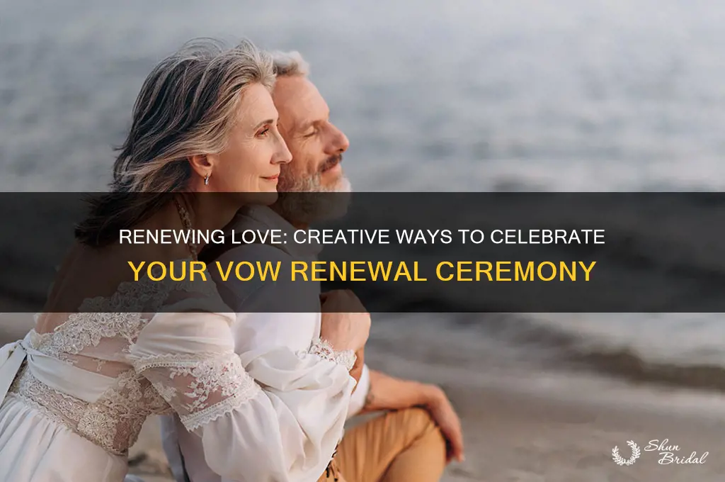 what do people do for renewal of vows