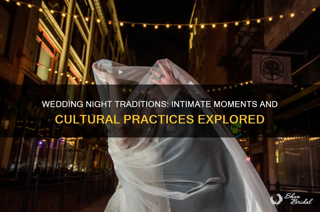 what do people do on their wedding night
