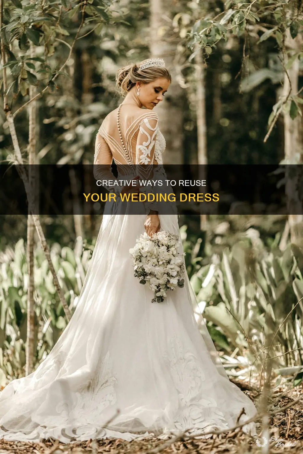 what do people do with their wedding dress