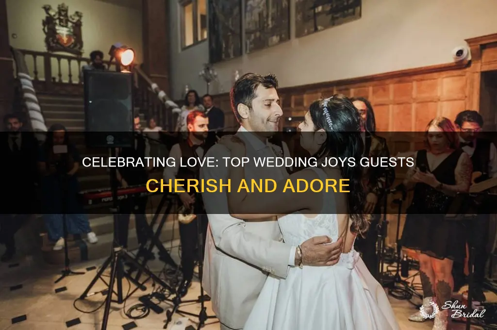 what do people enjoy most about weddings