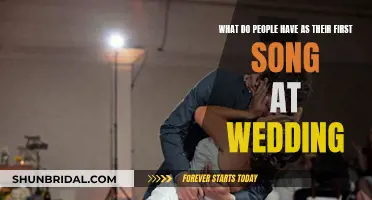 First Dance Songs: Couples' Cherished Wedding Choices