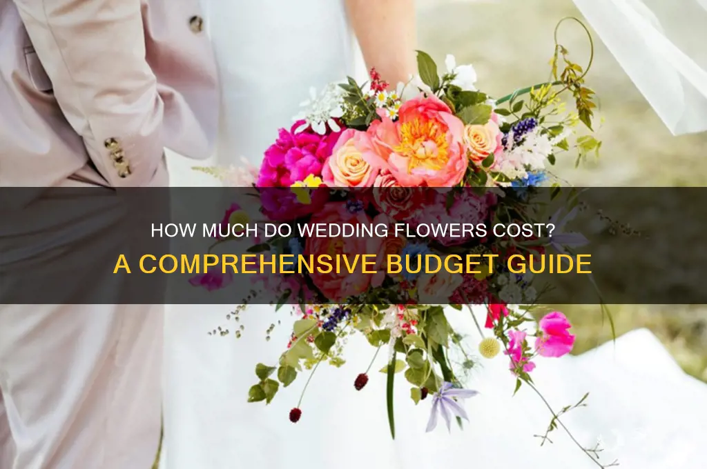 what do people pay on wedding flowers