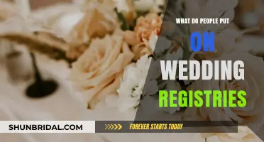 Wedding Registry Ideas: Gifts to Cherish Forever