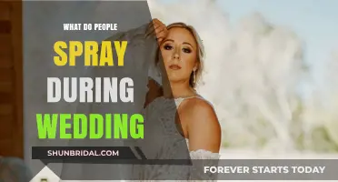 Wedding Spray Traditions: Unveiling the Meaning Behind the Mist