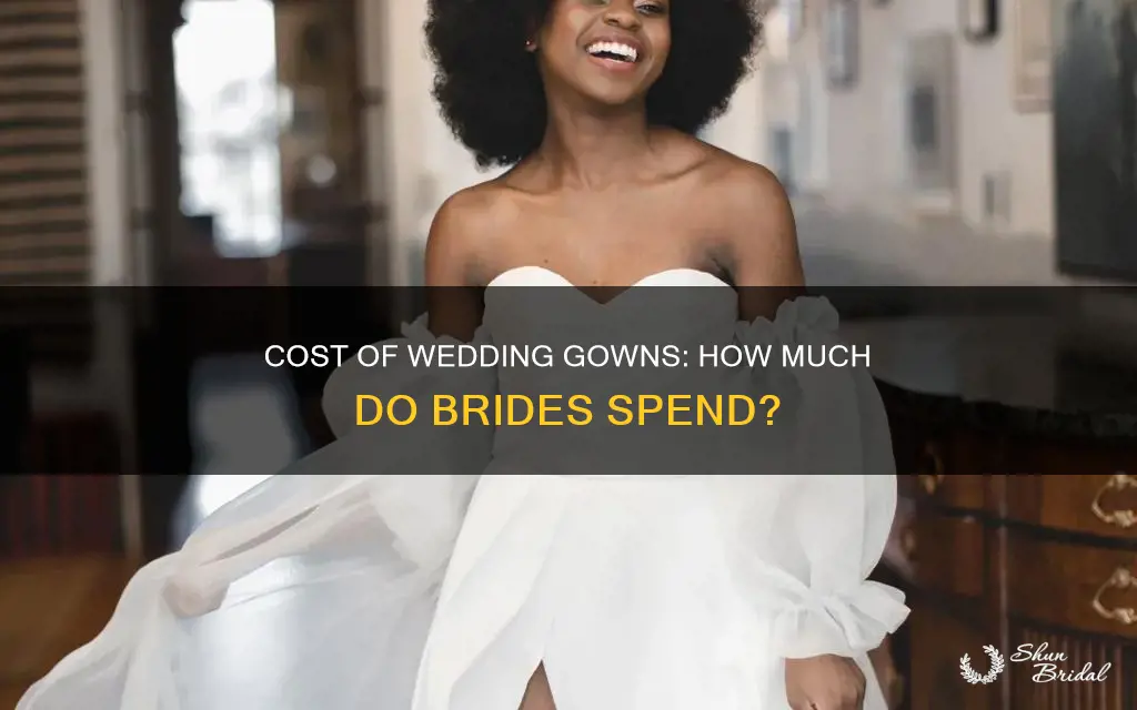 what do people typically pay for a wedding dress