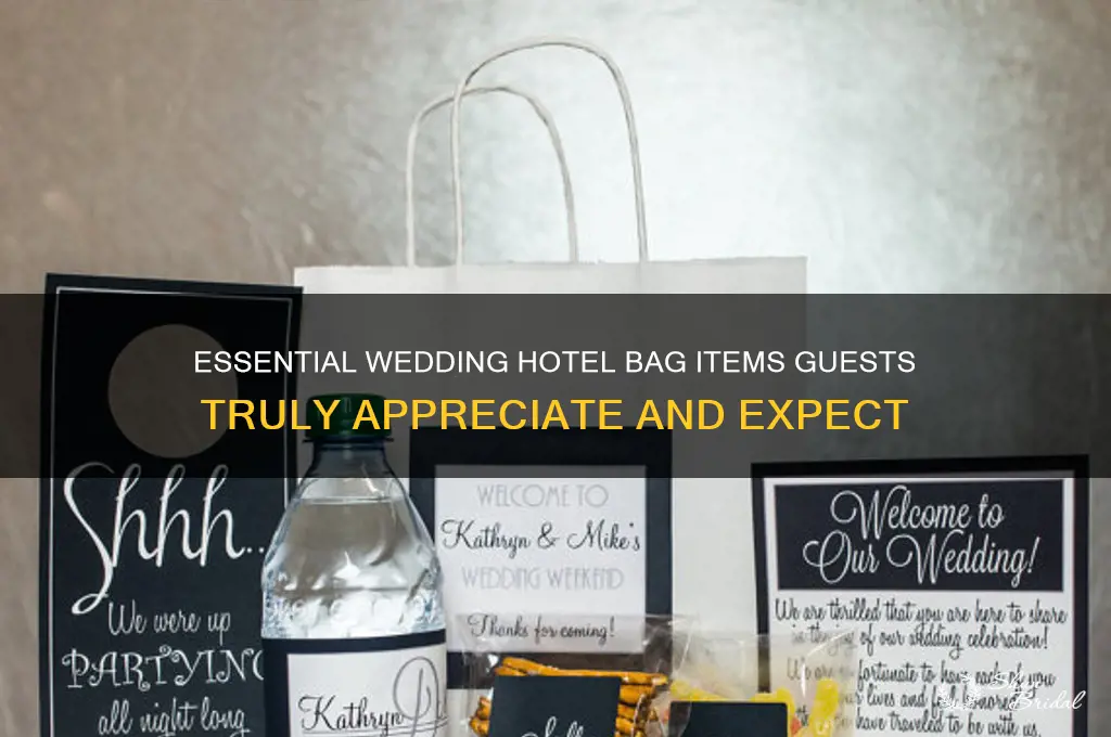 what do people want in a wedding.hoyel bag