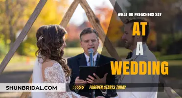 Sacred Vows: Understanding the Preacher's Role in Wedding Ceremonies