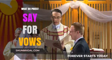 Sacred Words: Understanding the Priest's Role in Marriage Vows
