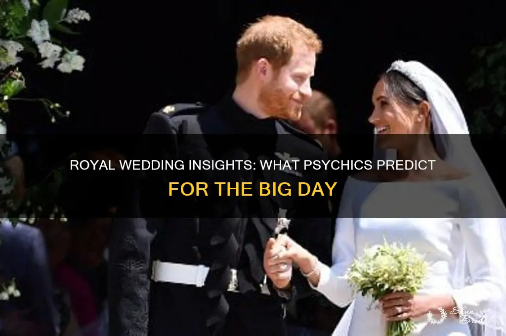 what do psychics think of royal wedding