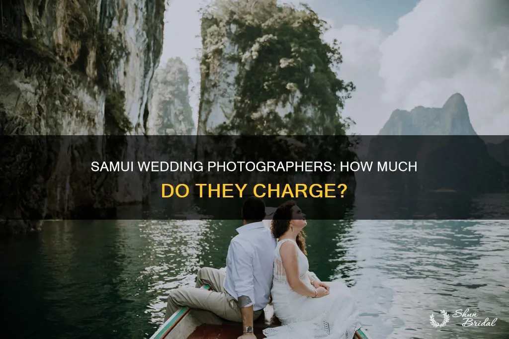 what do samui wedding photographers charge