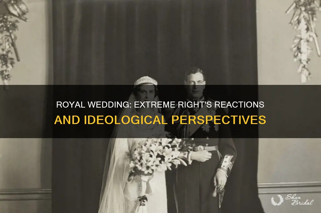 what do the extreme right think of the royal wedding