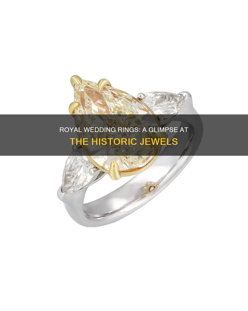 what do the royal wedding rings look like