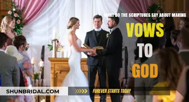 Scriptural Insights on Making Sacred Vows to God: A Guide