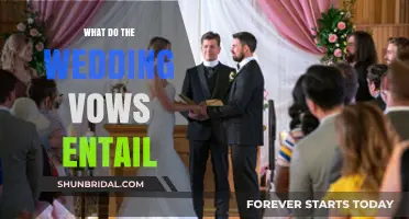 Understanding the Sacred Commitment: Decoding the Meaning of Wedding Vows