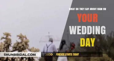 Rain on Your Wedding Day: Superstitions, Meanings, and Silver Linings