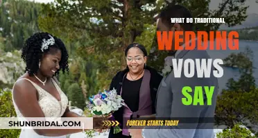 Understanding the Timeless Words of Traditional Wedding Vows