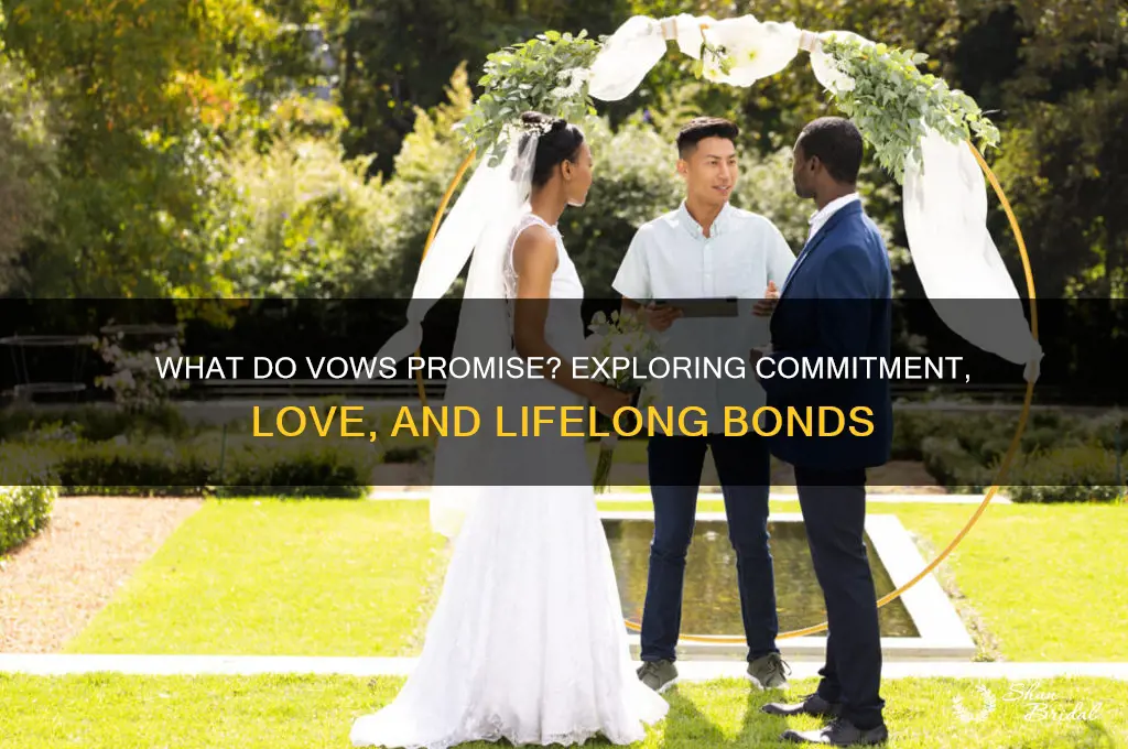 what do vows promise