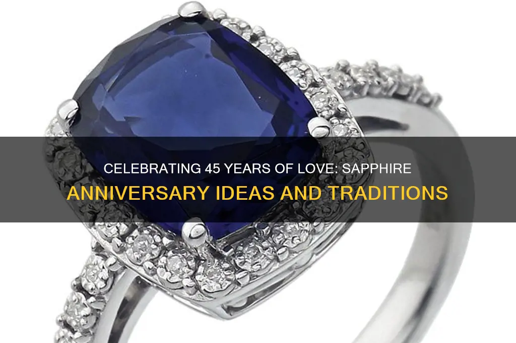 what do we at 45 th wedding anniversary