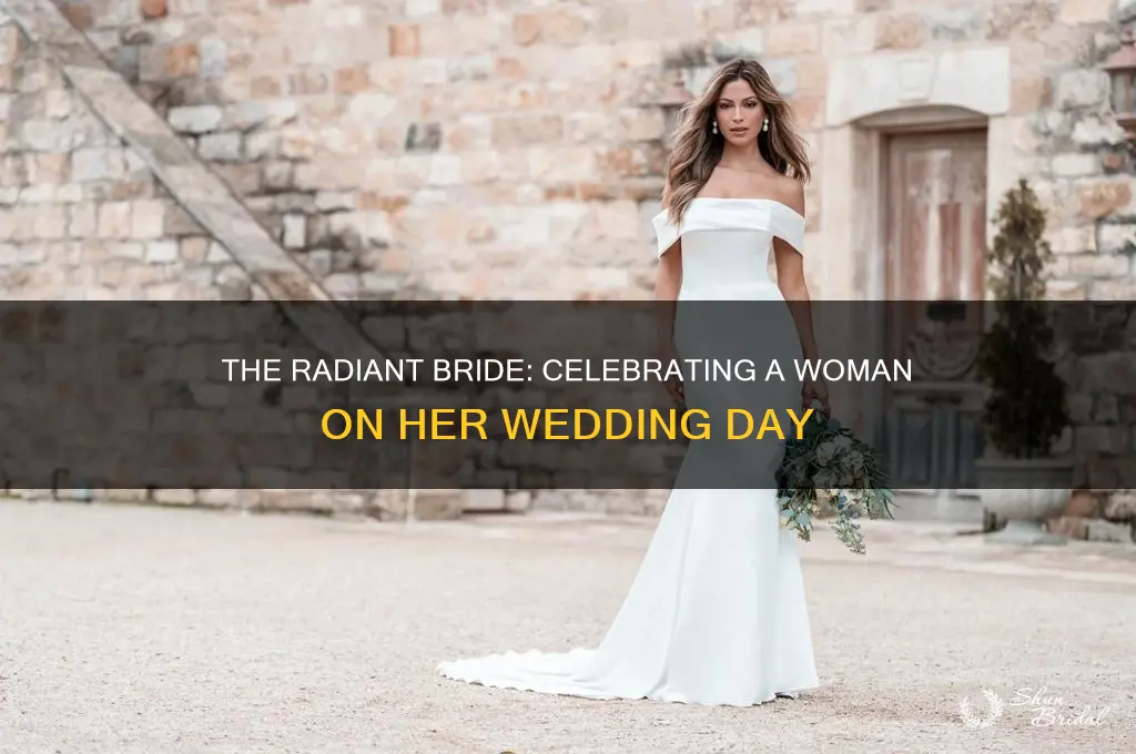 what do we call a woman on her wedding day