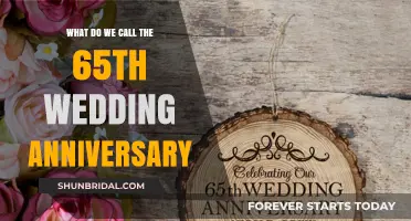 Celebrating 65 Years of Marriage: The Anniversary Name Revealed