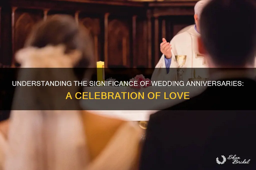 what do wedding anniversary mean