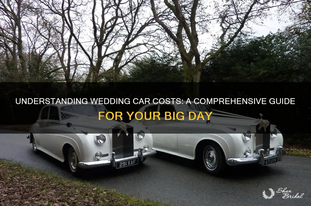 what do wedding cars cost
