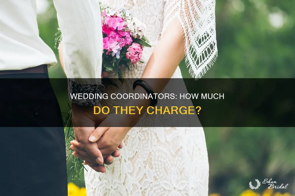 what do wedding coordinators charge