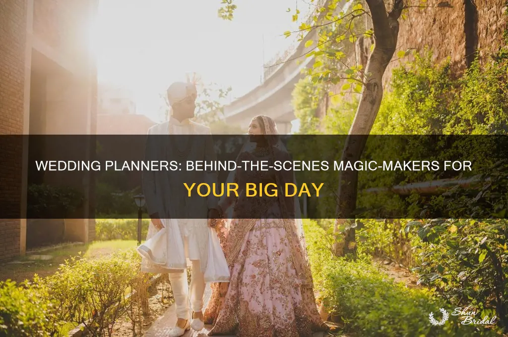 what do wedding planners do
