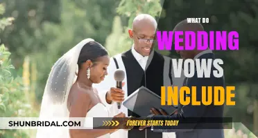 Understanding the Heart of Commitment: What Do Wedding Vows Include?