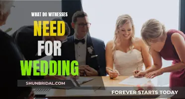 Witnessing a Wedding: What You Need to Bring