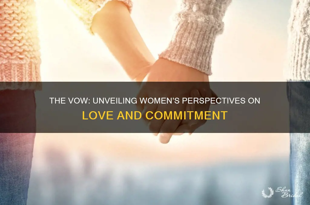 what do women think of the vow