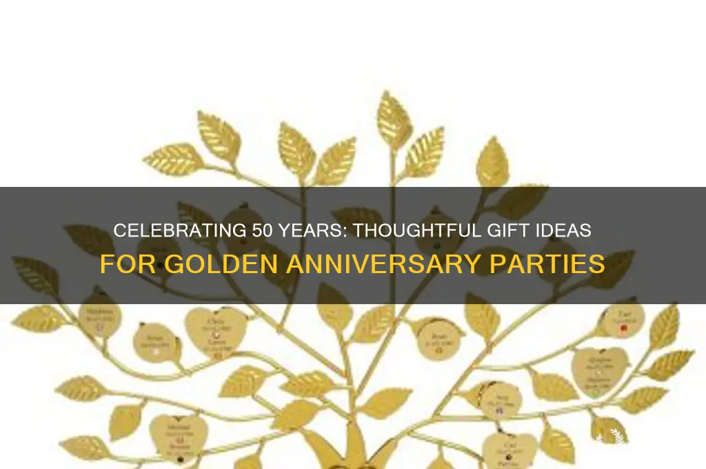 what do you bring to a 50th wedding anniversary party