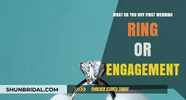 The First Ring: Wedding or Engagement?