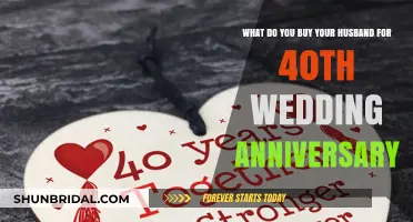 Thoughtful 40th Wedding Anniversary Gift Ideas for Your Husband