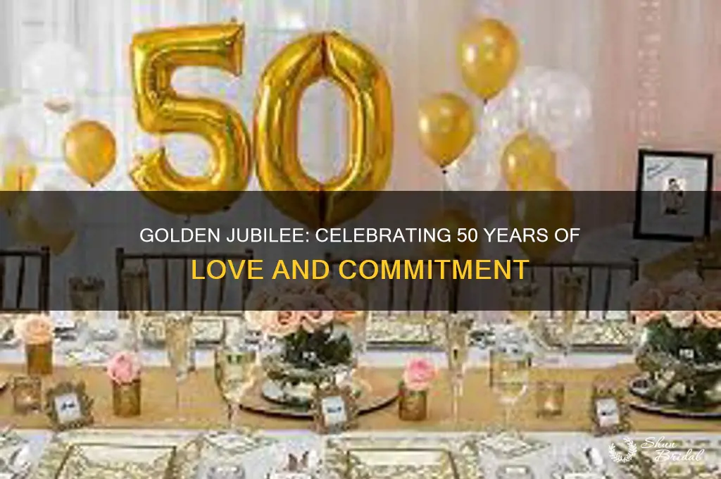 what do you call 50th wedding anniversary