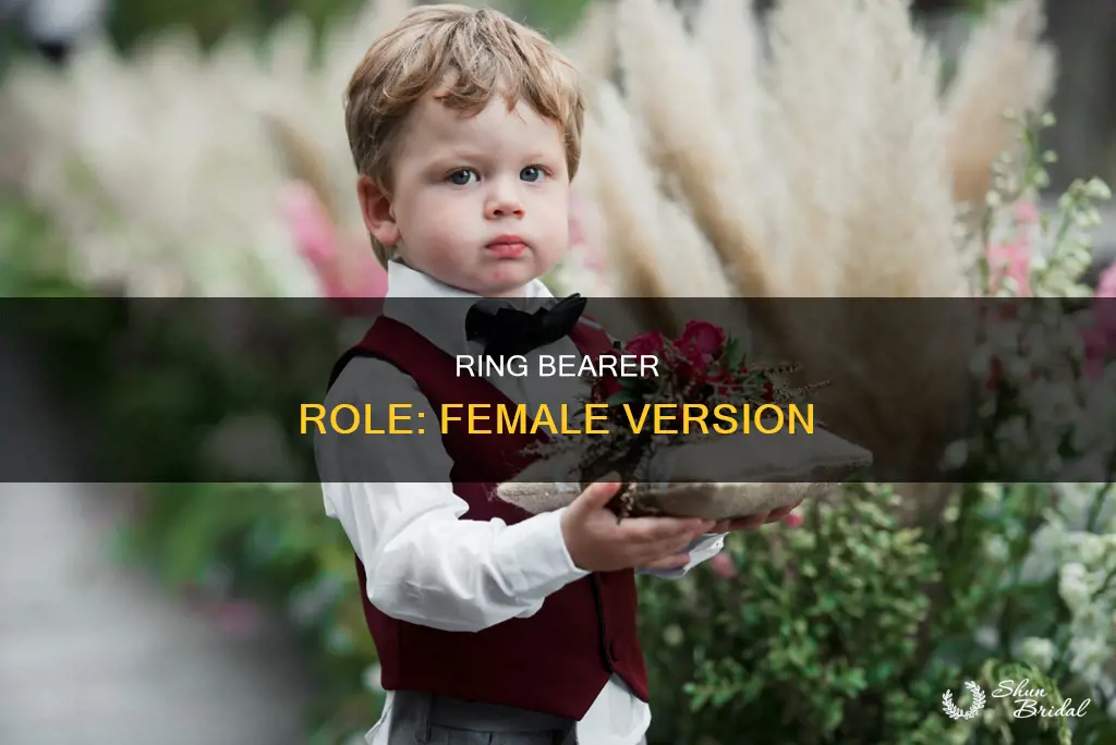 what do you call a female ring bearer