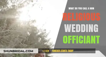 Non-Religious Wedding Officiant: What’s the Right Title for Them?