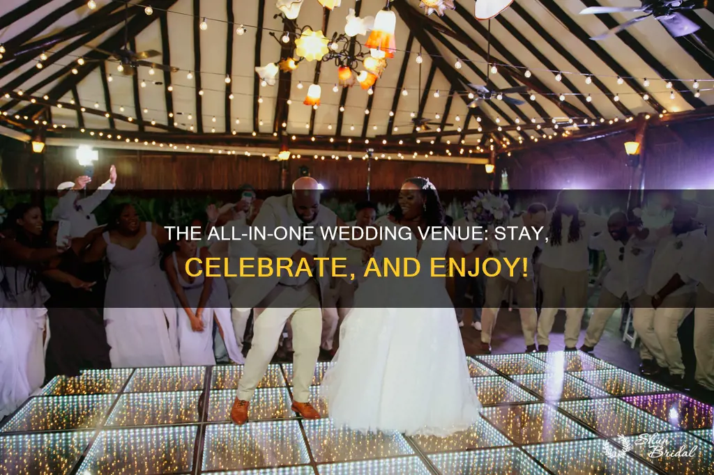 what do you call a wedding venue where guests stay