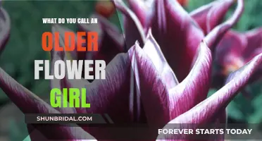 Elegant Petals: The Charming Title for an Older Flower Girl