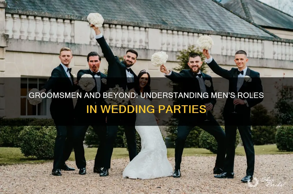 what do you call men in wedding party